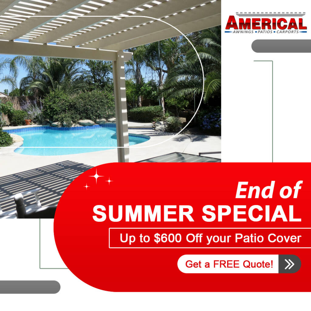 Americal Patio Cover End of Summer Special